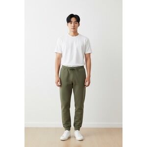 AND NOW‎ THIS Men's Core Fleece Jogger Pants Olive Green, Size XL, NWT